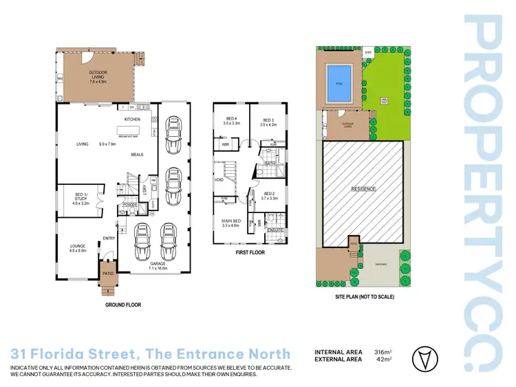 Floorplan of Homely house listing, 31 Florida Street, The Entrance North NSW 2261
