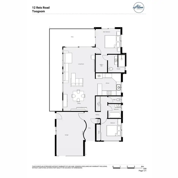 Floorplan of Homely house listing, 12 Ries Road, Toogoom QLD 4655