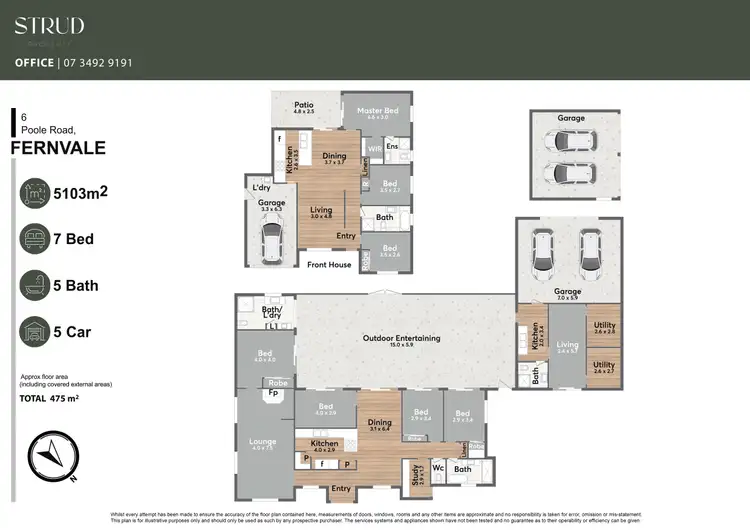 Floorplan of Homely house listing, 6 Poole Road, Fernvale QLD 4306