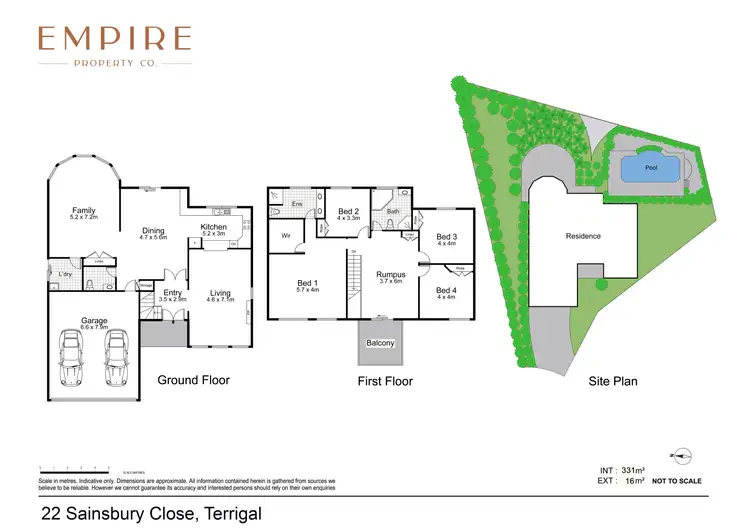 Floorplan of Homely house listing, 22 Sainsbury Close, Terrigal NSW 2260