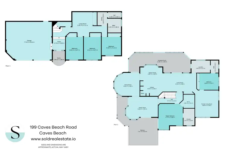 Floorplan of Homely house listing, 199 Caves Beach Road, Caves Beach NSW 2281