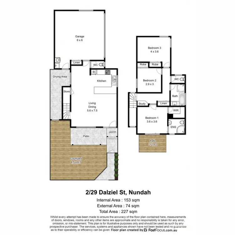 Floorplan of Homely townhouse listing, 2/29 Dalziel Street, Nundah QLD 4012