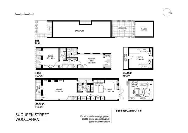 Floorplan of Homely house listing, 54 Queen Street, Woollahra NSW 2025