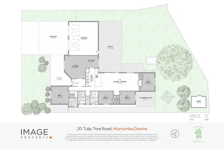 Floorplan of Homely house listing, 20 Tulip Tree Road, Murrumba Downs QLD 4503