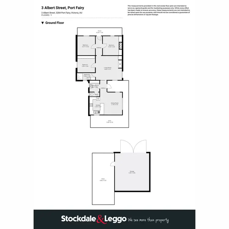 Floorplan of Homely house listing, 3 Albert Street, Port Fairy VIC 3284