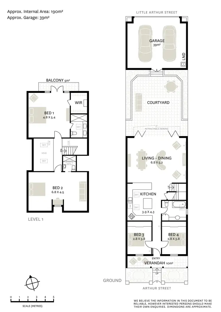 Floorplan of Homely house listing, 1 Arthur Street, Balmain NSW 2041