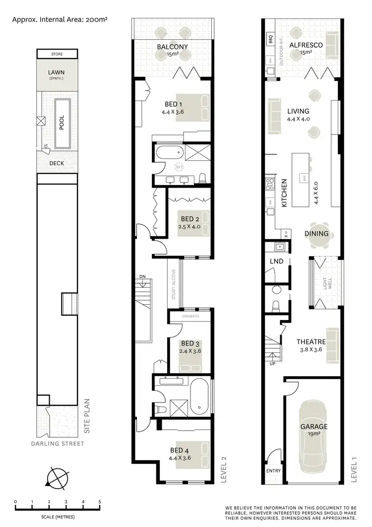 Floorplan of Homely house listing, 472a Darling Street, Balmain NSW 2041