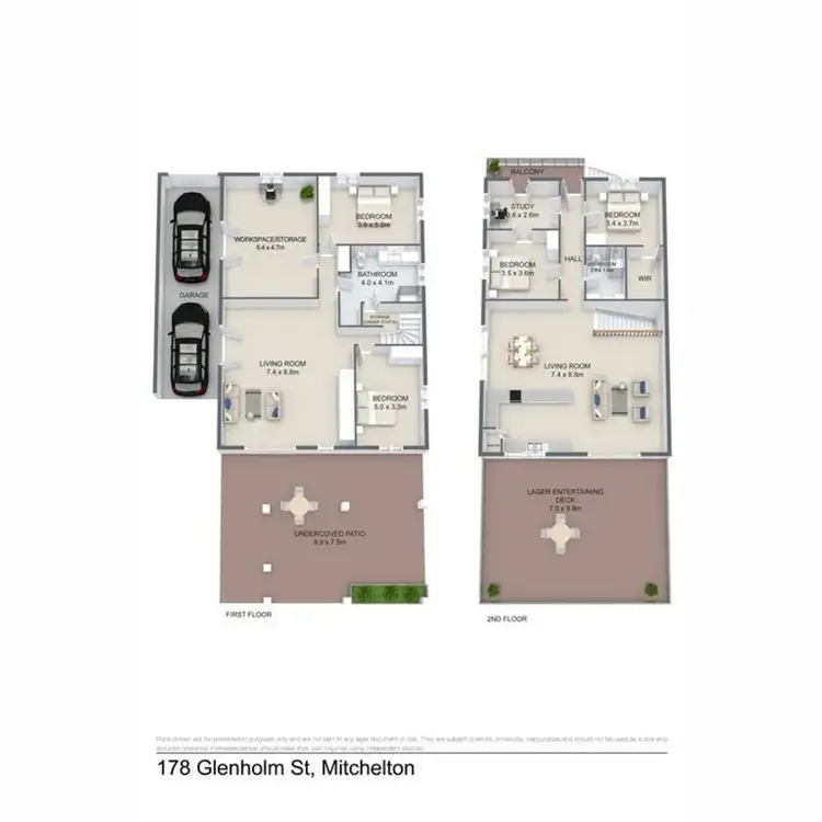 Floorplan of Homely house listing, 178 Glen Holm Street, Mitchelton QLD 4053