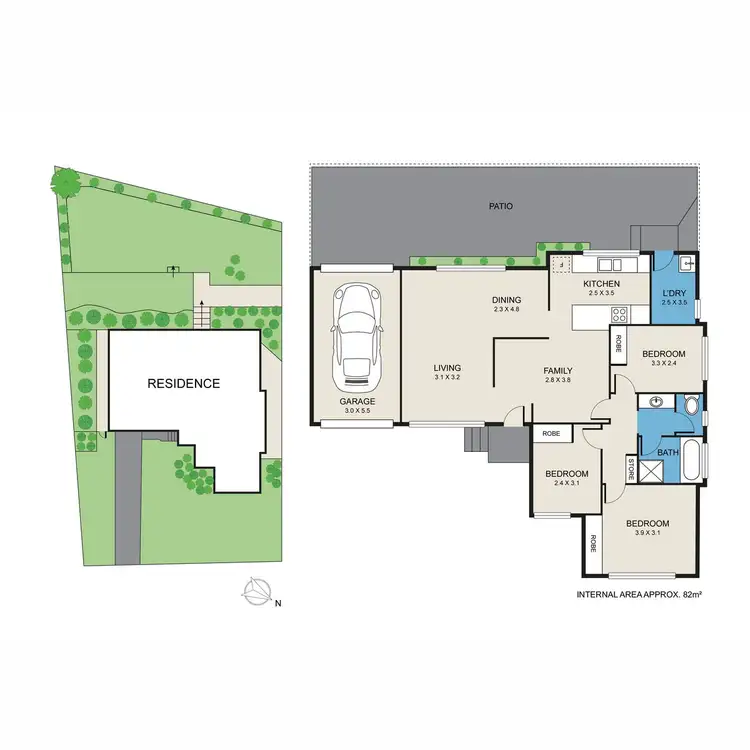 Floorplan of Homely house listing, 7 Lang Street, Cessnock NSW 2325