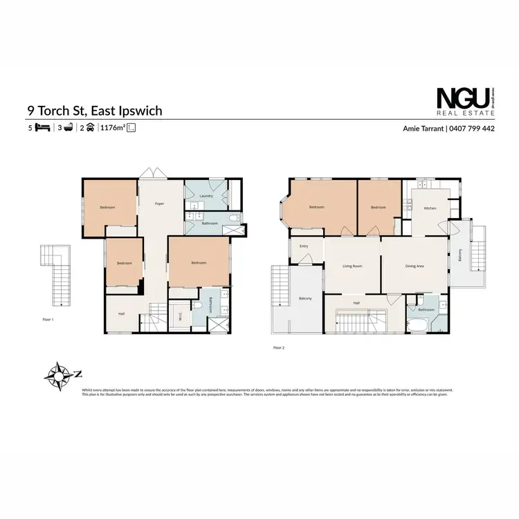 Floorplan of Homely house listing, 9 Torch Street, East Ipswich QLD 4305