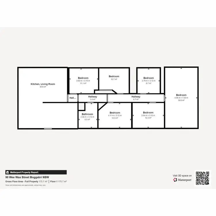 Floorplan of Homely house listing, 90 Wee Waa Street, Boggabri NSW 2382
