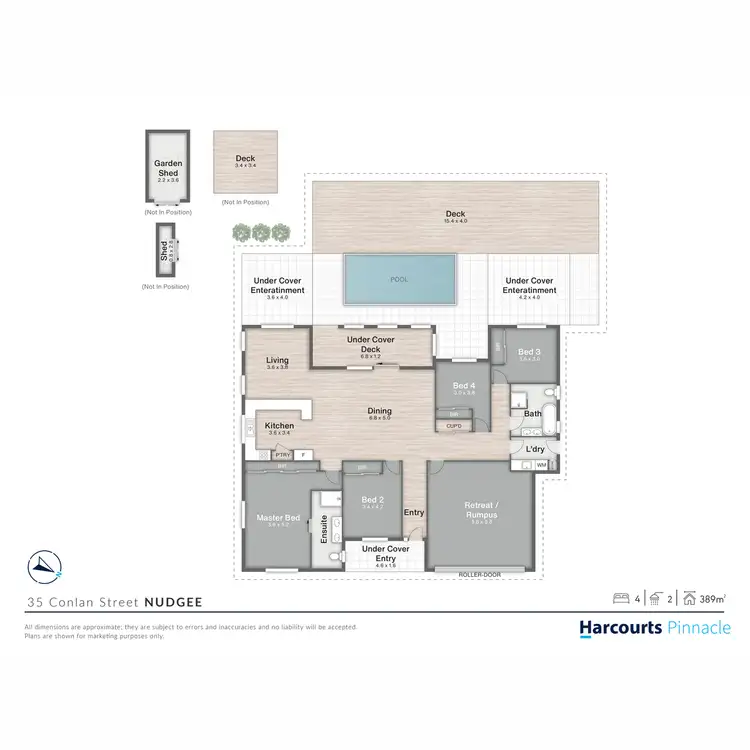 Floorplan of Homely house listing, 35 Conlan Street, Nudgee QLD 4014