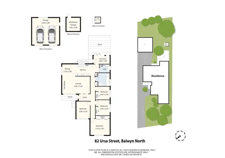 Floorplan of Homely house listing, 82 Ursa Street, Balwyn North VIC 3104