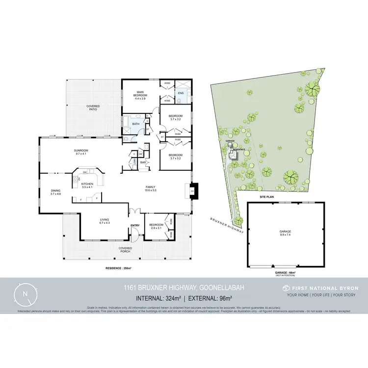 Floorplan of Homely house listing, 1161 Bruxner Highway, Goonellabah NSW 2480