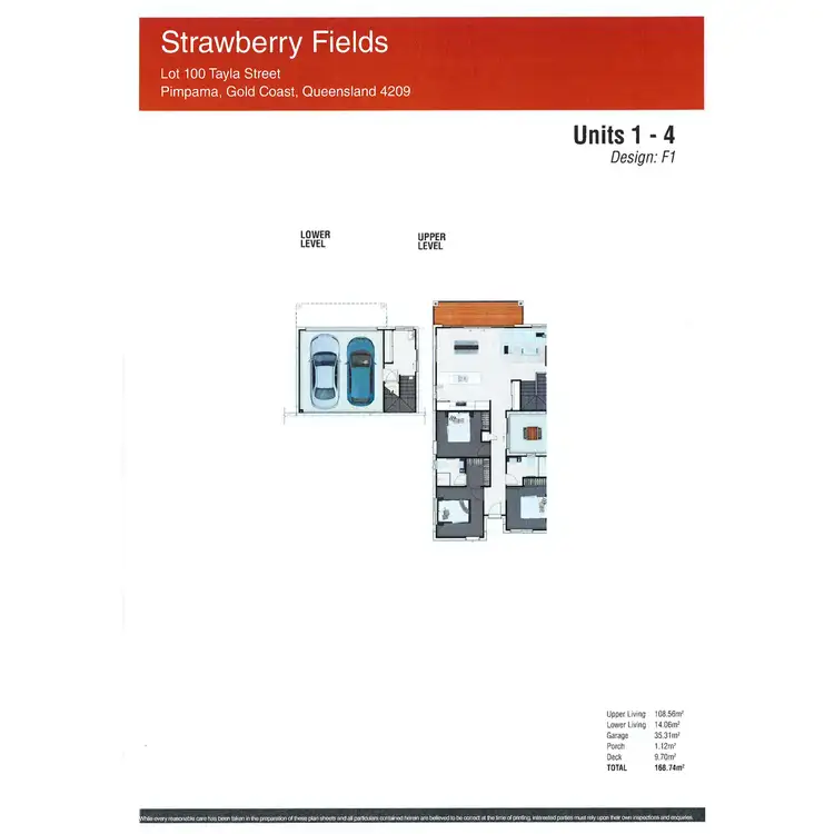 Floorplan of Homely house listing, 1/2 Kay Street, Pimpama QLD 4209