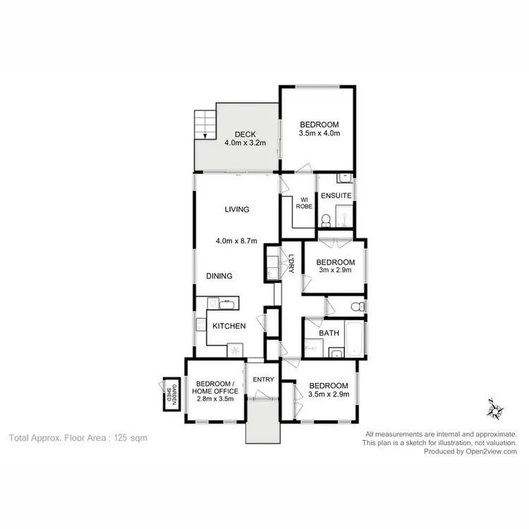 Floorplan of Homely house listing, 337 Redwood Road, Kingston TAS 7050