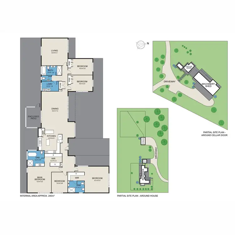 Floorplan of Homely rural property listing, 1142 Hermitage Road, Pokolbin NSW 2320