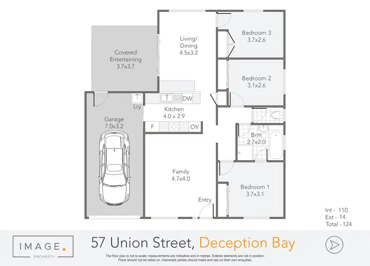 Floorplan of Homely house listing, 57 Union Street, Deception Bay QLD 4508