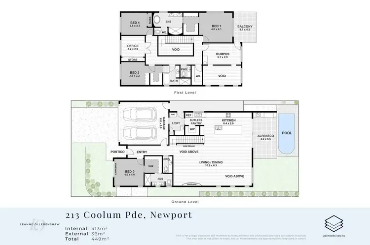 Floorplan of Homely house listing, 213 Coolum Parade, Newport QLD 4020