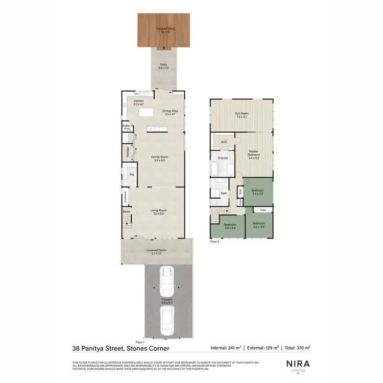 Floorplan of Homely house listing, 38 Panitya Street, Greenslopes QLD 4120