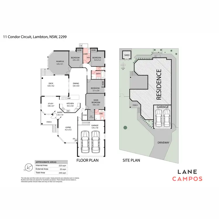 Floorplan of Homely house listing, 11 Condor Circuit, Lambton NSW 2299