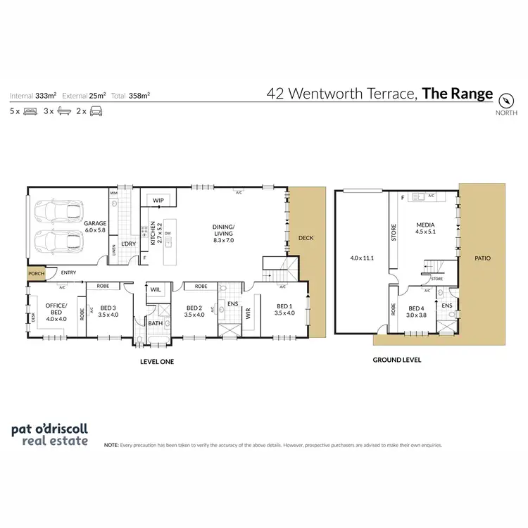 Floorplan of Homely house listing, 42 Wentworth Terrace, The Range QLD 4700