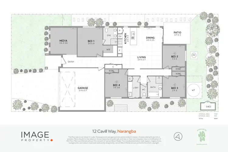 Floorplan of Homely house listing, 12 Cavill Way, Narangba QLD 4504