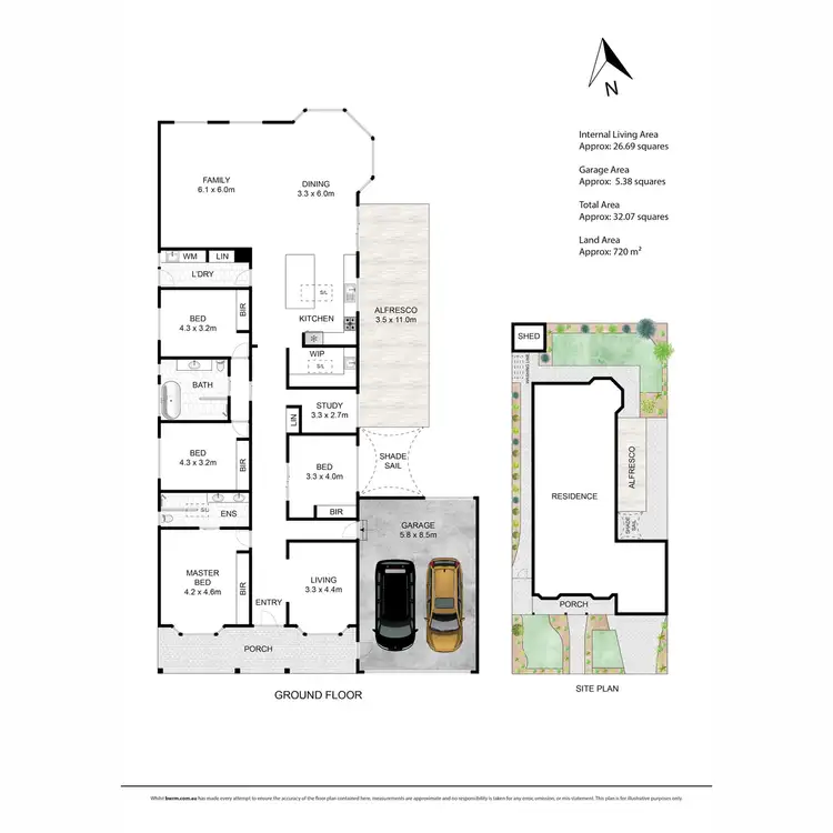 Floorplan of Homely house listing, 14 Golf Course Lane, Safety Beach VIC 3936