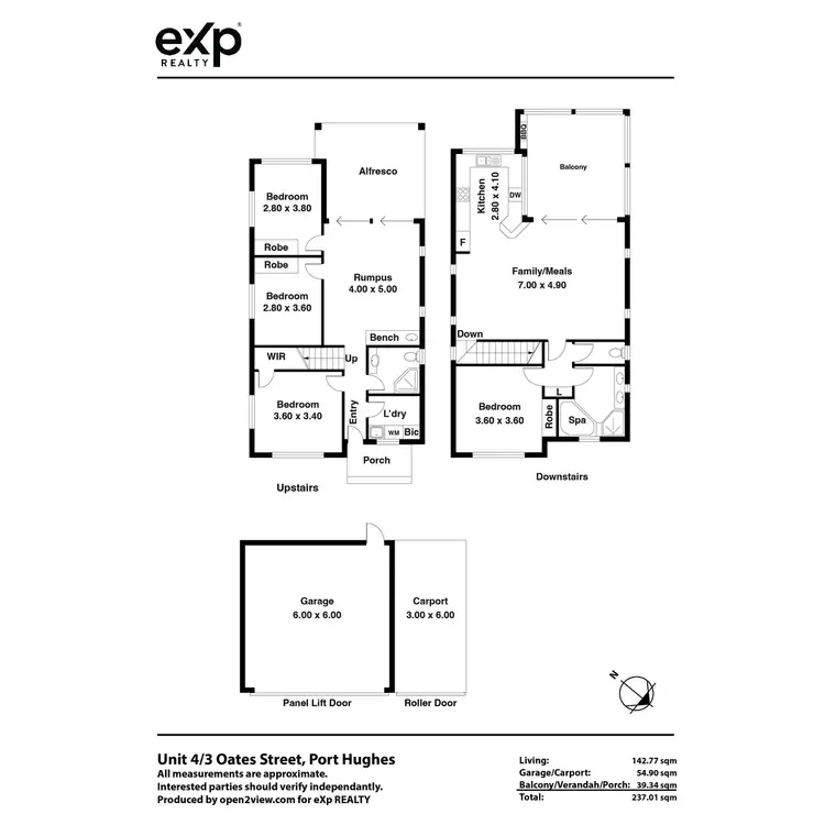 Floorplan of Homely house listing, 4/3 Oates Street, Port Hughes SA 5558
