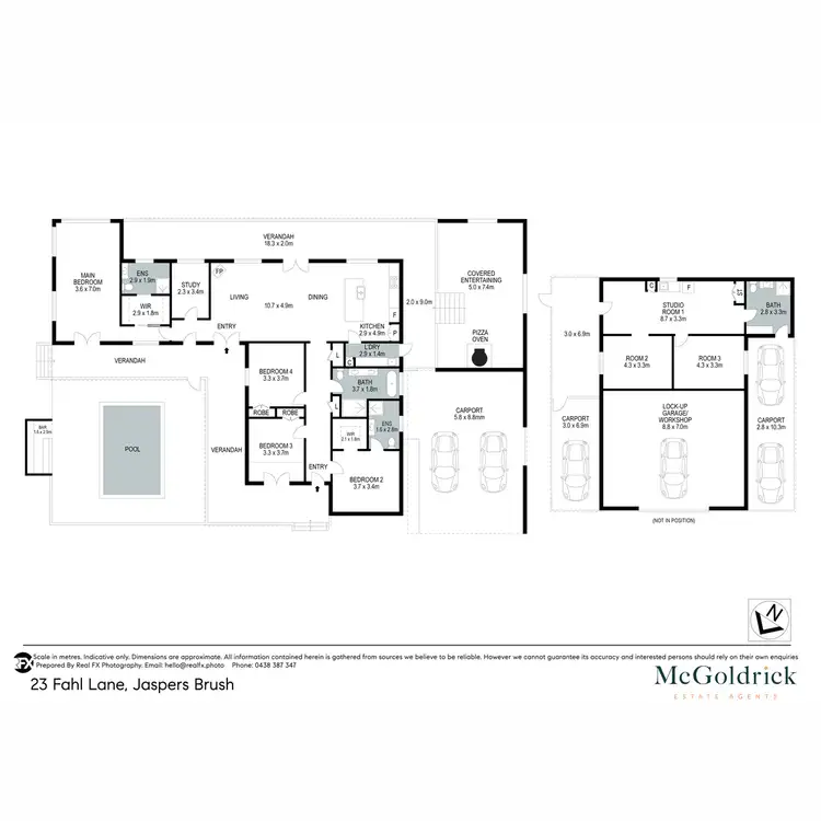 Floorplan of Homely rural property listing, 23 Fahl Lane, Jaspers Brush NSW 2535
