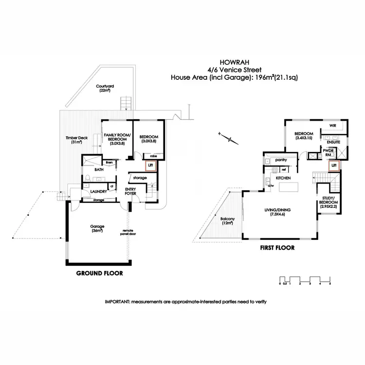 Floorplan of Homely unit listing, 4/6 Venice Street, Howrah TAS 7018