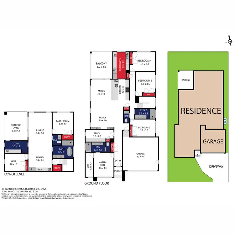 Floorplan of Homely house listing, 11 Farmore Street, San Remo VIC 3925
