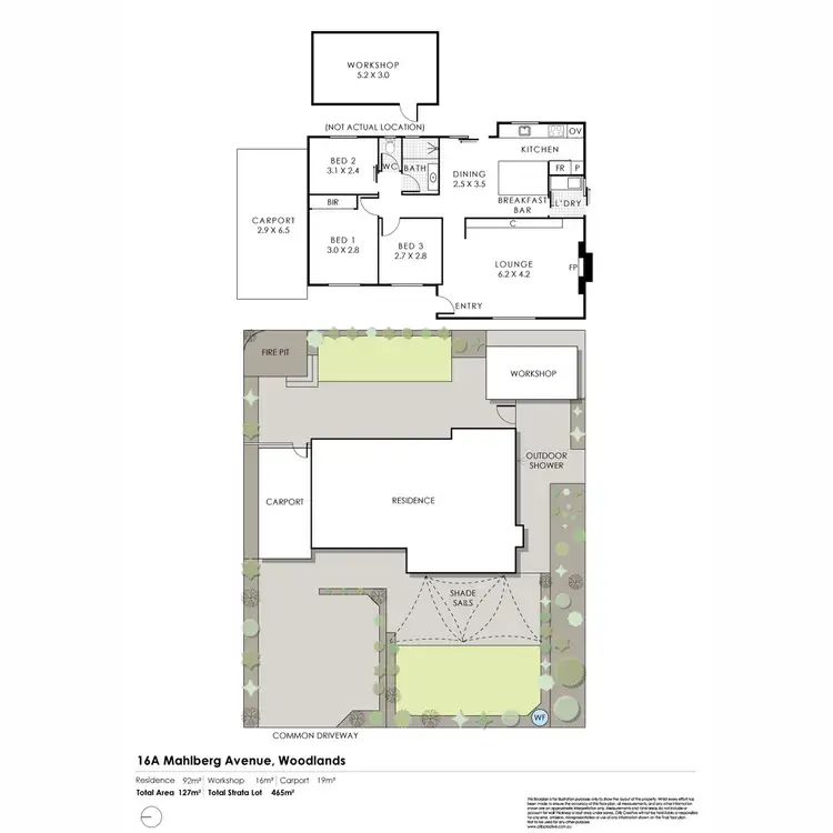 Floorplan of Homely house listing, 16A Mahlberg Avenue, Woodlands WA 6018