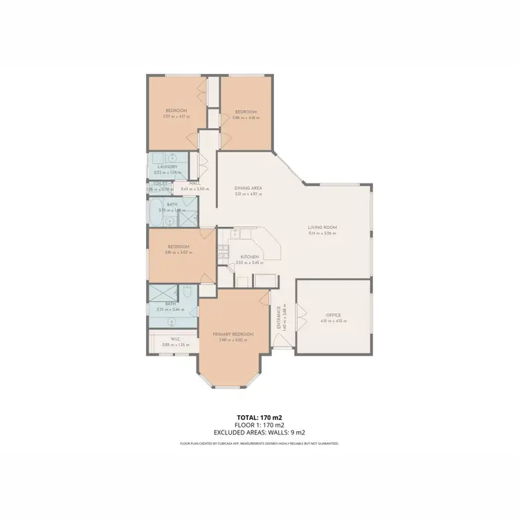 Floorplan of Homely house listing, 37 Kentucky Boulevard, Hocking WA 6065
