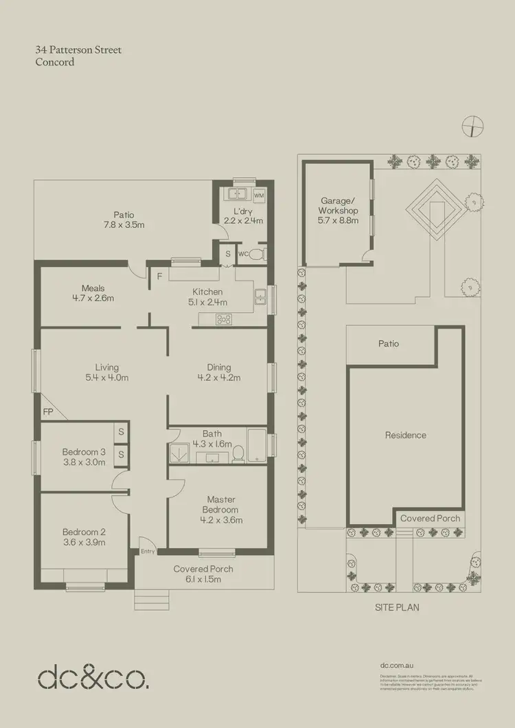 Floorplan of Homely house listing, 34 Patterson Street, Concord NSW 2137