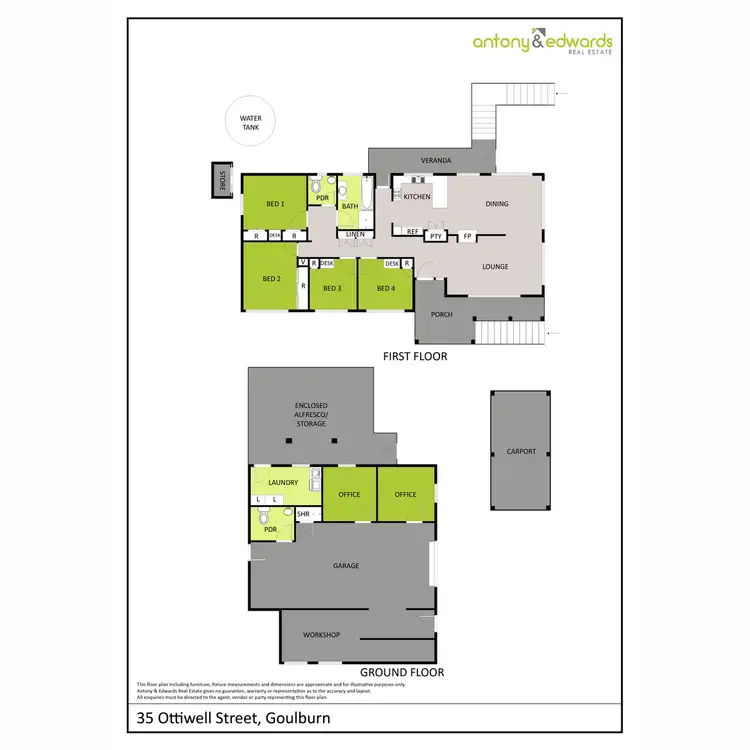 Floorplan of Homely house listing, 35 Ottiwell Street, Goulburn NSW 2580