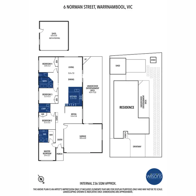 Floorplan of Homely house listing, 6 Norman Street, Warrnambool VIC 3280