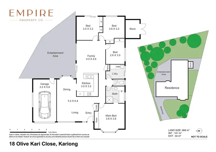 Floorplan of Homely house listing, 18 Olive Kari Close, Kariong NSW 2250