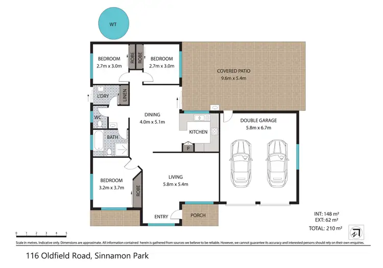 Floorplan of Homely house listing, 116 Oldfield Road, Sinnamon Park QLD 4073