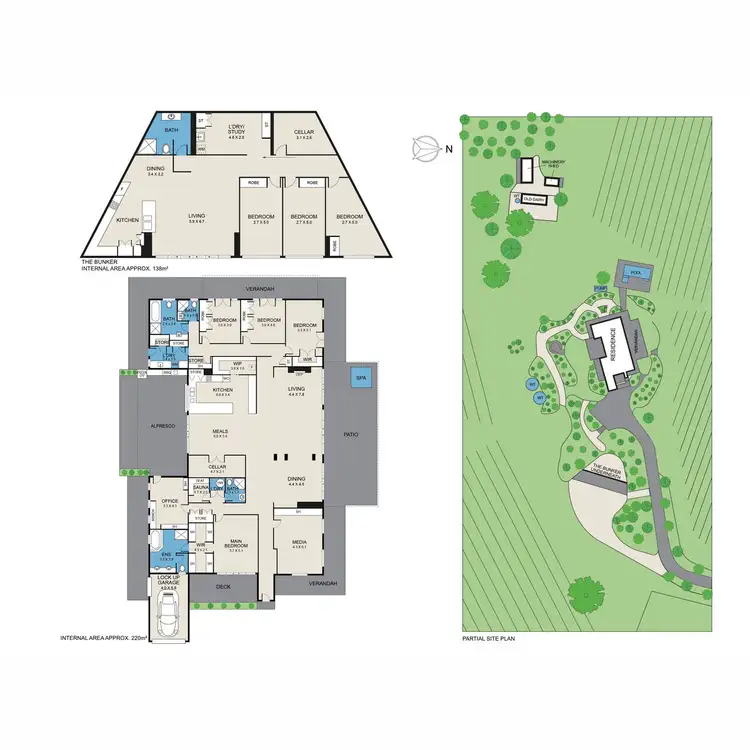 Floorplan of Homely rural property listing, Marrowbone Road, Pokolbin NSW 2320