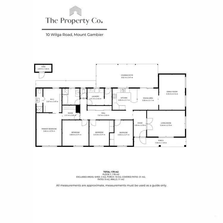 Floorplan of Homely house listing, 10 Wilga Road, Mount Gambier SA 5290