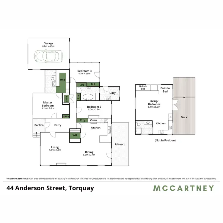 Floorplan of Homely house listing, 44 Anderson Street, Torquay VIC 3228