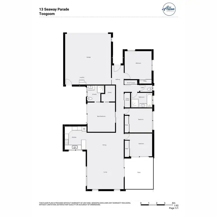 Floorplan of Homely house listing, 13 Seaway Parade, Toogoom QLD 4655