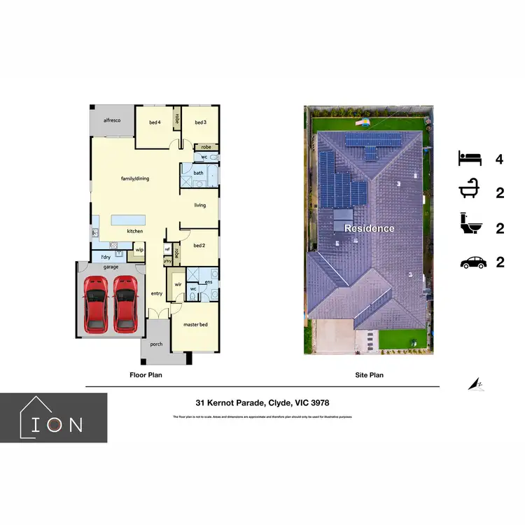 Floorplan of Homely house listing, 31 Kernot Parade, Clyde VIC 3978