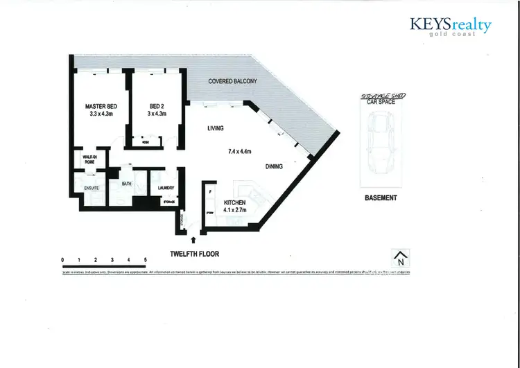 Floorplan of Homely apartment listing, 1202/3544 Main Beach Parade, Main Beach QLD 4217