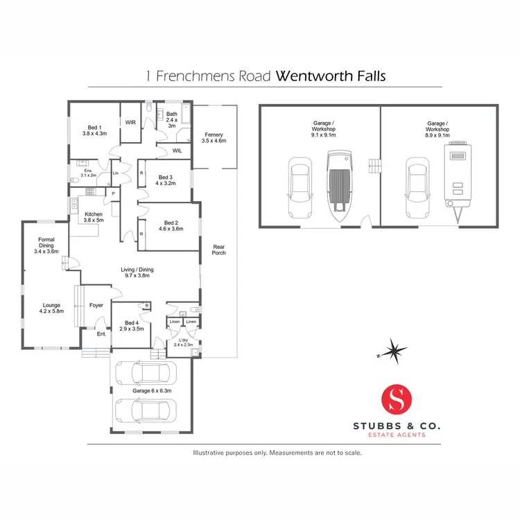 Floorplan of Homely house listing, 1 Frenchmens Road, Wentworth Falls NSW 2782
