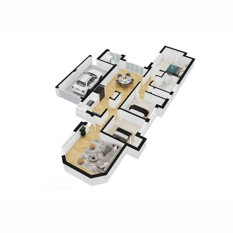 Floorplan of Homely house listing, 43 Wallangarra Drive, Bedfordale WA 6112