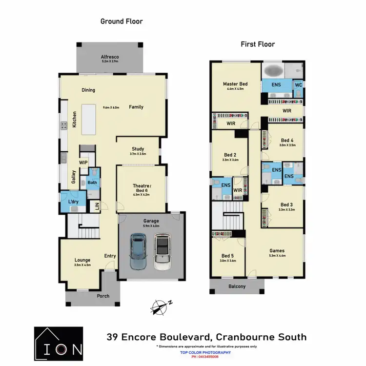 Floorplan of Homely house listing, 39 Encore Boulevard, Cranbourne South VIC 3977