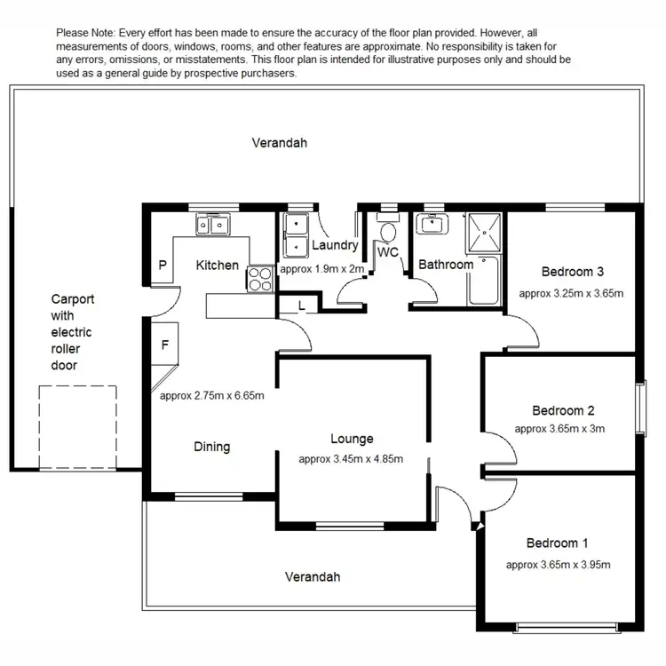 Floorplan of Homely house listing, 60 Stuart Terrace, Port Augusta SA 5700