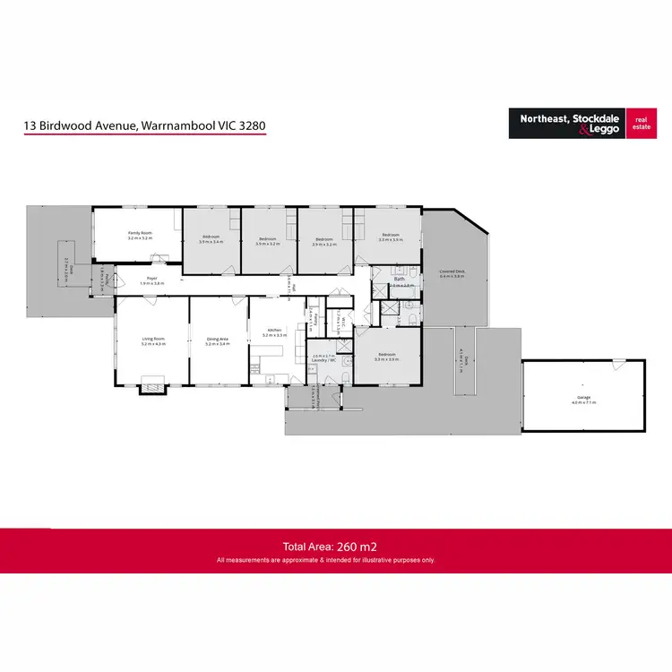 Floorplan of Homely house listing, 13 Birdwood Avenue, Warrnambool VIC 3280
